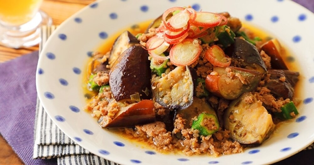 「夏野菜のレンチン麻婆茄子」レシピ